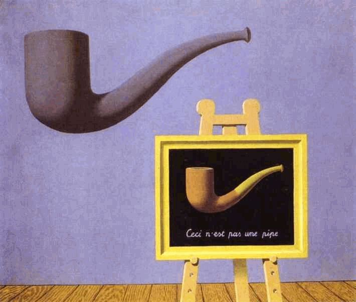 René Magritte. The Two Mysteries. 1966. Oil on canvas. 65 x 80 cm. Private collection.