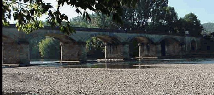 SIORAC, Brücke
Auf dem Bild ist Niedrigwasser